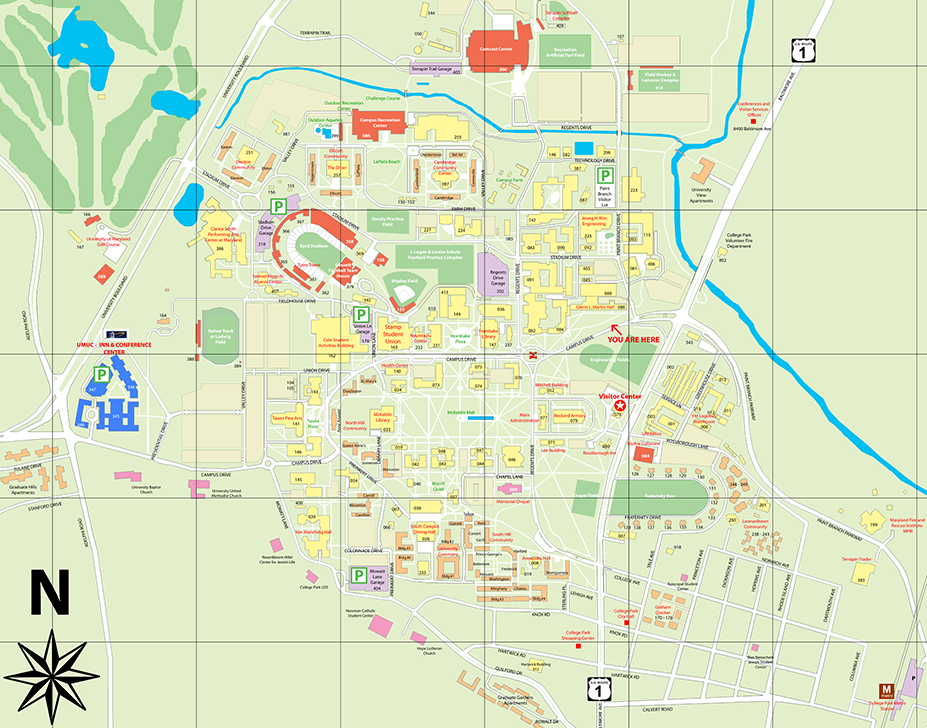 Roadside map
